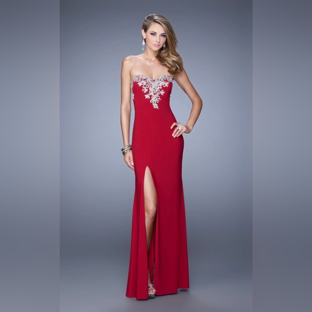 NWT la femme prom evening dress size4